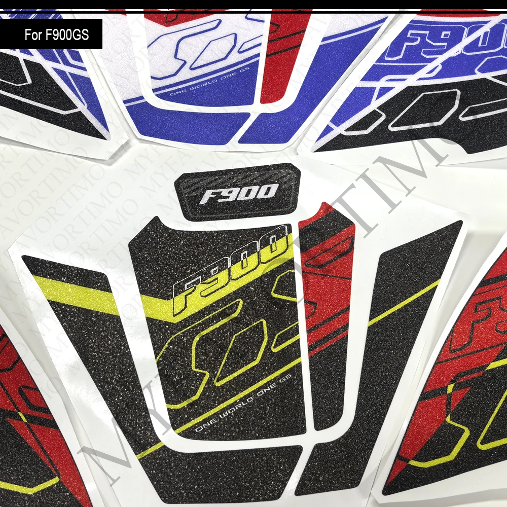 For F900GS F900 GS F 900 2024 2025 2026 Motorcycle Frosted Sticker Tank Pad Frosted Waterproof Anti Slip Protection Stickers