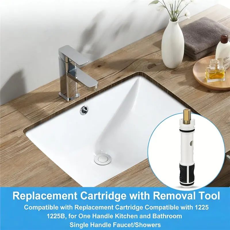 A34R Per Moen Kit Cartuccia di Ricambio per Rubinetti da Cucina e Bagno - 1225 Include Strumento di Rimozione