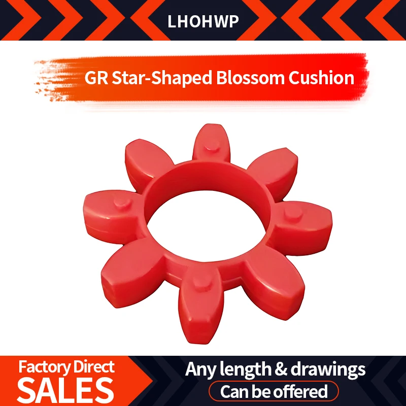 Polyurethane Spider Coupling Insert Star Type XL Model GR14-GR90 Coupling gasket