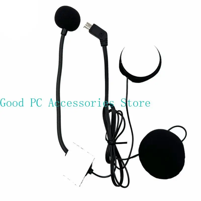 R53C Helm Setengah Helm Motor Earphone Headphone Helm Intercom Helm