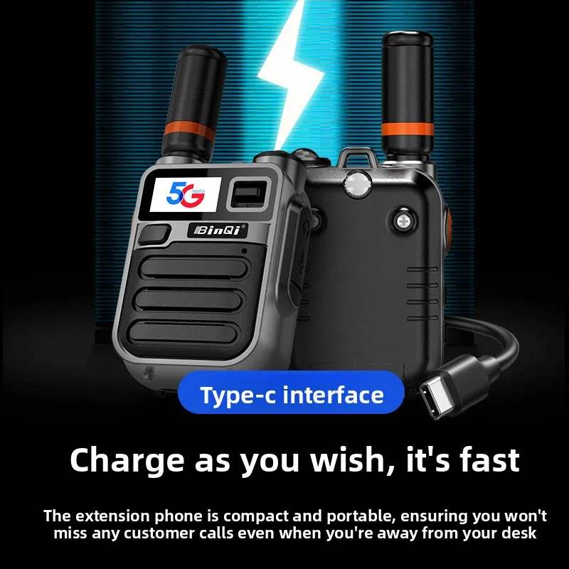 

Walkie-talkie PTT Public Network Card Overseas English Version 5000 Kilometers Full Netcom Team Building
