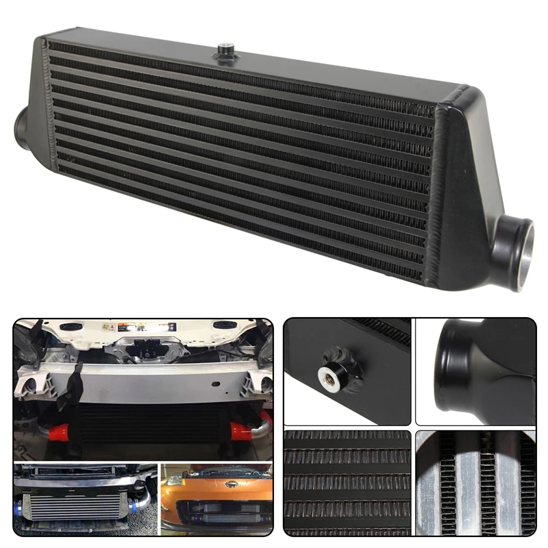 Aluminum Universal Bar & Plate Intercooler In/outlet 2.5