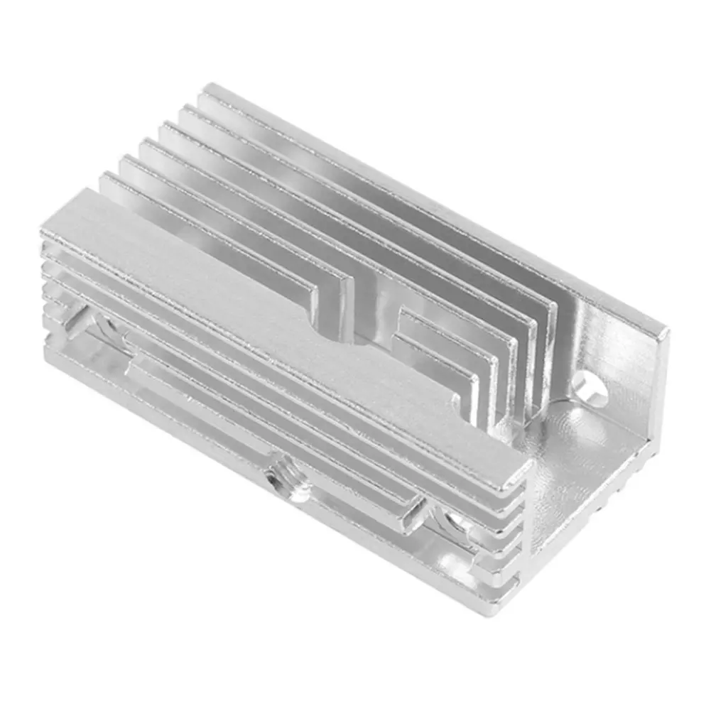 อ่างความร้อน 41 มม.x 20 มม.x 13 มม.3D เครื่องพิมพ์อลูมิเนียม Extruder ฮีทซิงค์ Extruder หม้อน้ําสําหรับ Sprite Extruder 3D เครื่องพิมพ์อุปกรณ์เสริม
