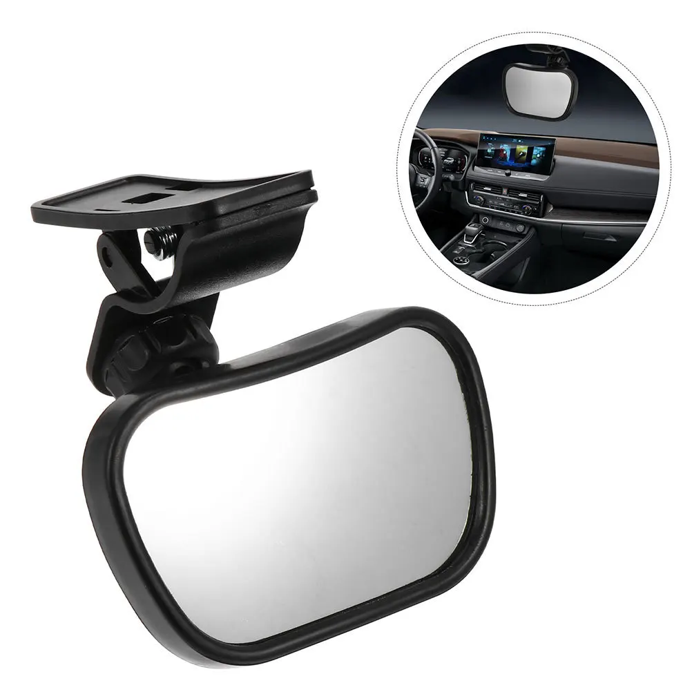 

2Pcs Baby Rearview Mirror 360 Degree Wide Angle Backseat Infant Observation Car Interior Safety Shockproof Mirror