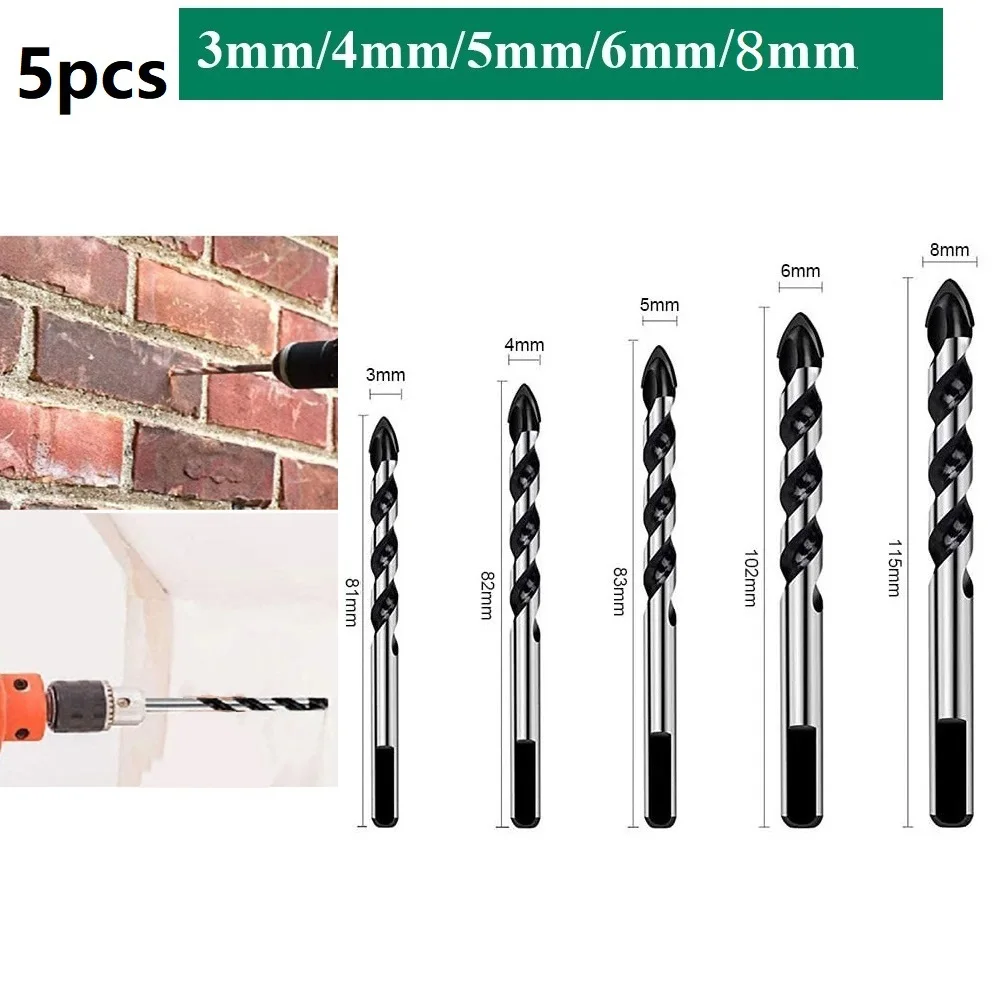 Efficient Stock Removal 38mm Tungsten Carbide Drill Bits for Porcelain Tile Concrete Brick Glass Perfect for DIY Enthusiasts