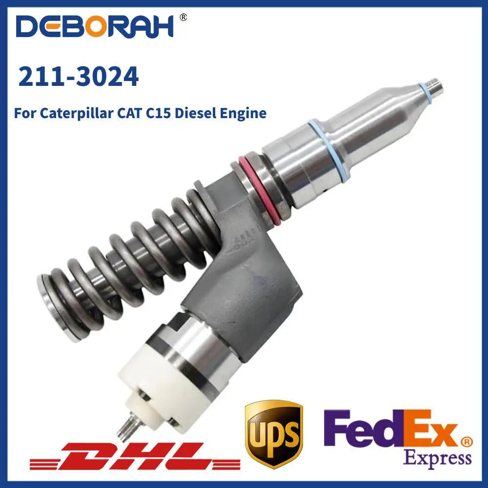 

High Quality Diesel Fuel Injector Assembly 211-3024 10R-8502 For Caterpillar CAT C15 Diesel Engine