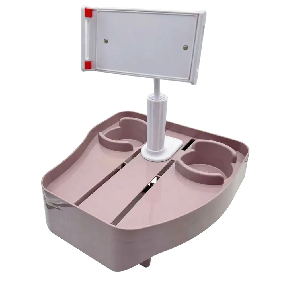 

3-in-1 Adjustable Bathtub Tray Holder Integrated Cup Holder Poolside Stand For Outdoor Inflatable Pool Spa Experience