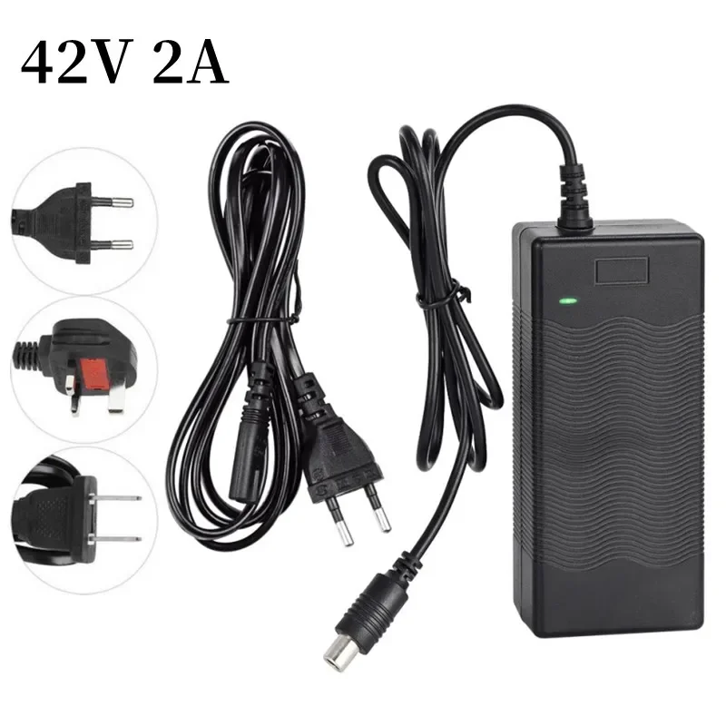 

Fast Smart Replacement for 42V 2A Electric Drive Smart Balance Wheel Charger Power Lithium Battery Charger EU/US/UK Plug