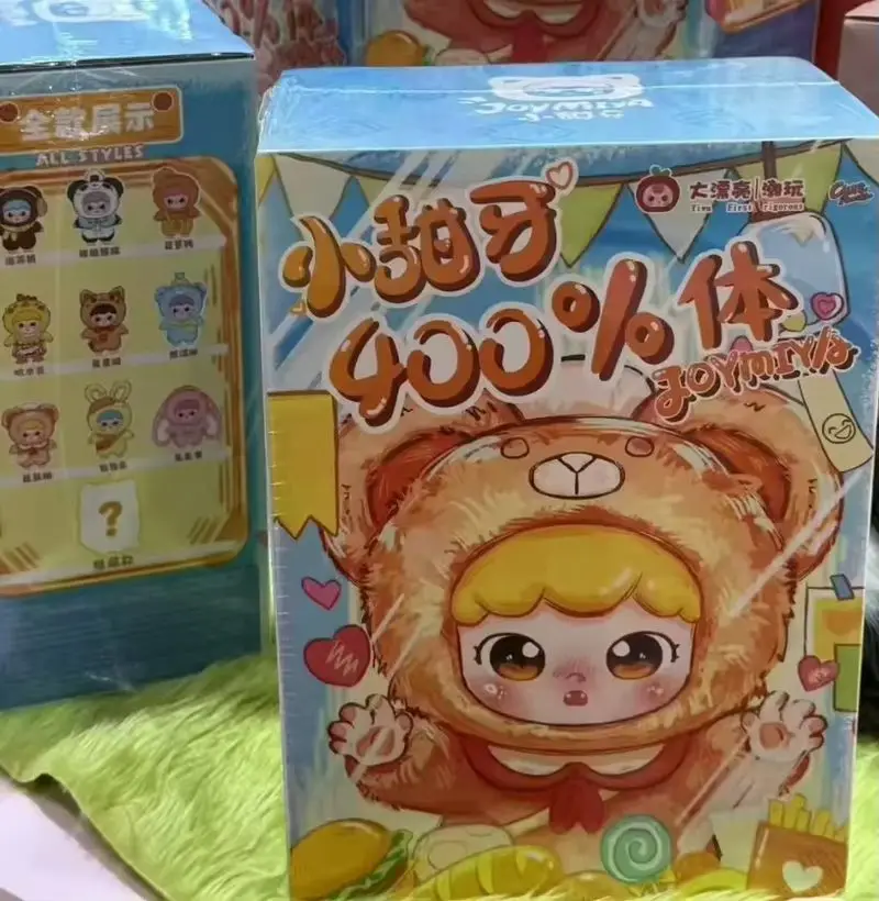 

Babythree натуральная слепая коробка, маленькие сладкие зубы, серия 400%, большие плюшевые куклы, очаровательный орнамент, мягкая кукла, коллекционный подарок