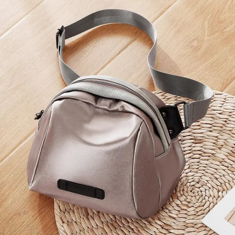 Women New Fashion Small Bag All-match Bag Oxford Cloth Large Capacity Sea Shell Lightweight Single Shoulder Crossbody Bag