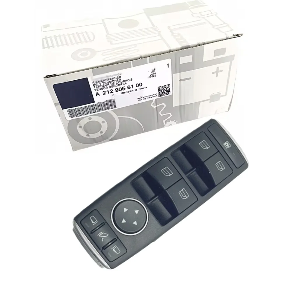 

OEM A2129056100 Переключатель стеклоподъемника для Mercedes CLS260 CLS300 CLS350 E200 E220 E250 E300 E350 E400 Главное управление со стороны водителя