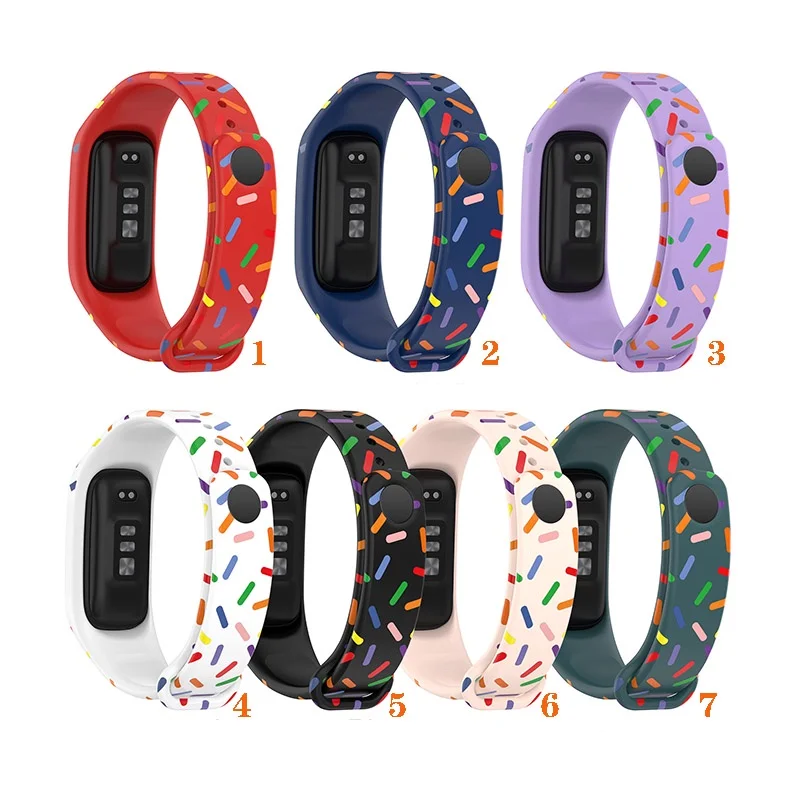 Soft Silicone Strap Print Bracelet For OPPO Band EVA