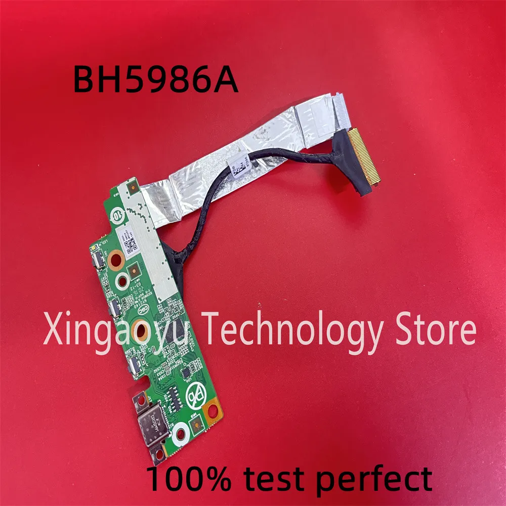 Original FOR Lenovo Chromebook FLEX 5 13IML05 BitLand BH5986A V1.0 Power Switch Board Charging 100% Test Perfect