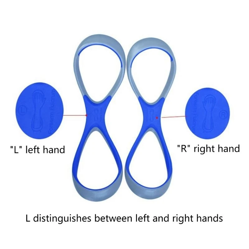 

1pair Swimming Techniques Enhancer Swimming Forearm Support Auxiliary Equipment .A5KC