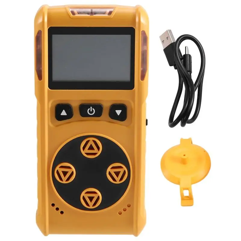 【FEEL THE DIFFERENCE 】Oxygen Carbon Monoxide Toxic Gas 4-In-1 Detector For Sewer Space Air Concentration Limitations