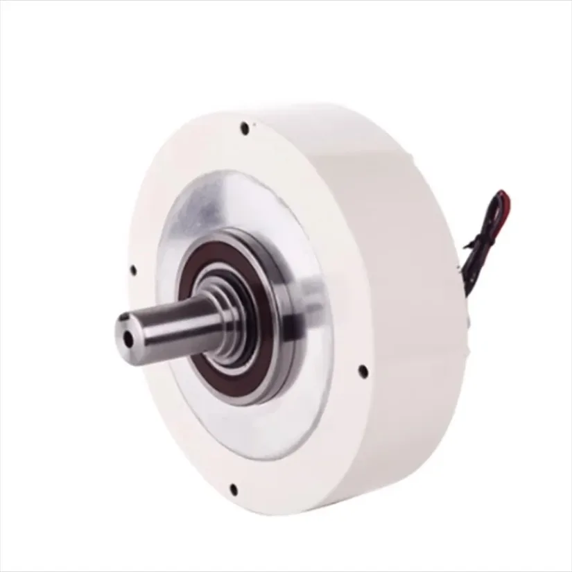 Applicable to Hollow Thin Magnetic Powder Brake/Clutch, Tension Control, Hollow Hole, 24V High Temperature Resistance