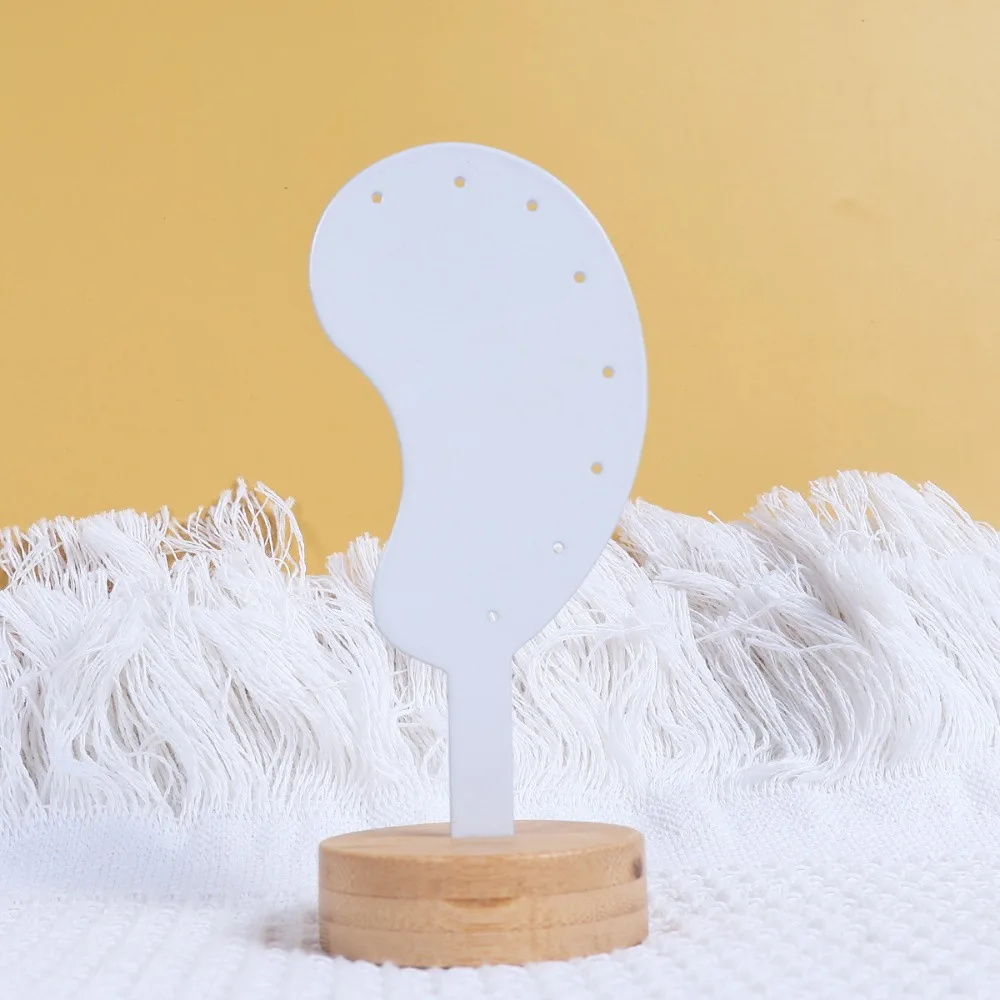 

Подставка для сережек в форме ушей, железная металлическая стойка для ювелирных изделий, держатель для ювелирных изделий, стеллаж для хранения, деревянный зажим для ушей, органайзер-гвоздик