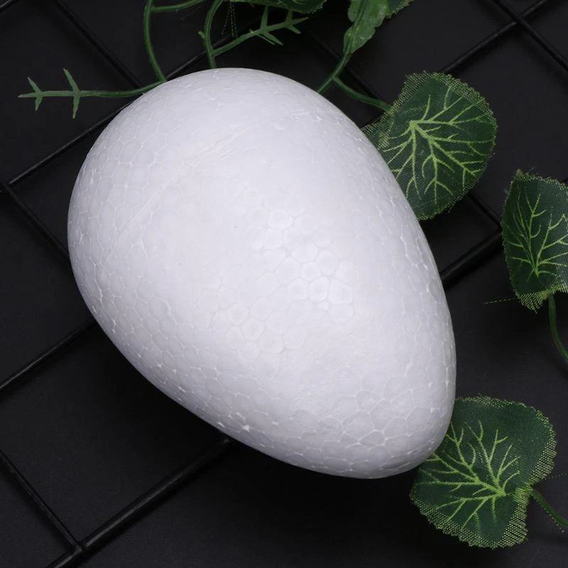F92B Modelado bola huevo poliestireno espuma espuma poliestireno para bricolaje Pascua regalos Navidad