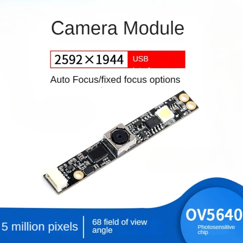 OV5640 USB Camera Module 5 Megapixel Auto Focus/Fixed Focus USB Interface 2592*1944 MJPG Plug Play For Laptop Computer