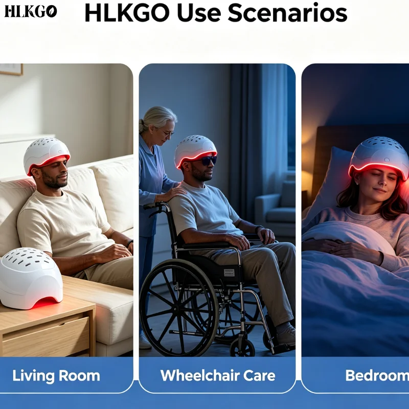 1070nm Neurofeedback Helmet Near Infrared Light Therapy Brain Photobiomodulation for Stroke Parkinson Anxiety Alzheimer TBI