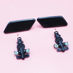 2PCS For Subaru Outback 2010-2012 Front Bumper HeadLight Washer Spray Nozzle Cover 86636AJ060  86636AJ050