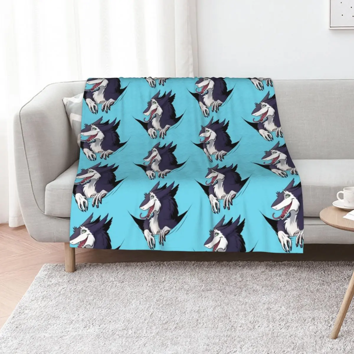 

Pocket Sergal Throw Blanket Thermal Bed Hair Giant Sofa Blankets