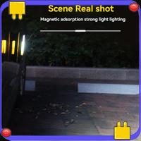 Outdoor LED Flashlight Multifunctional Portable Torch COB Work Light With Magnet Outdoor Camping Lantern Power Bank