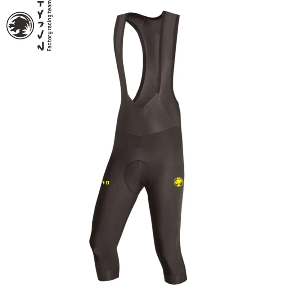 Tyzvn Xama kolarstwo Pro spodnie 3/4 Bib Knicker 20D podkładka żelowa chronić kolana szorty człowiek rower pod zużycie Mtb rower zjazdowy rajstopy