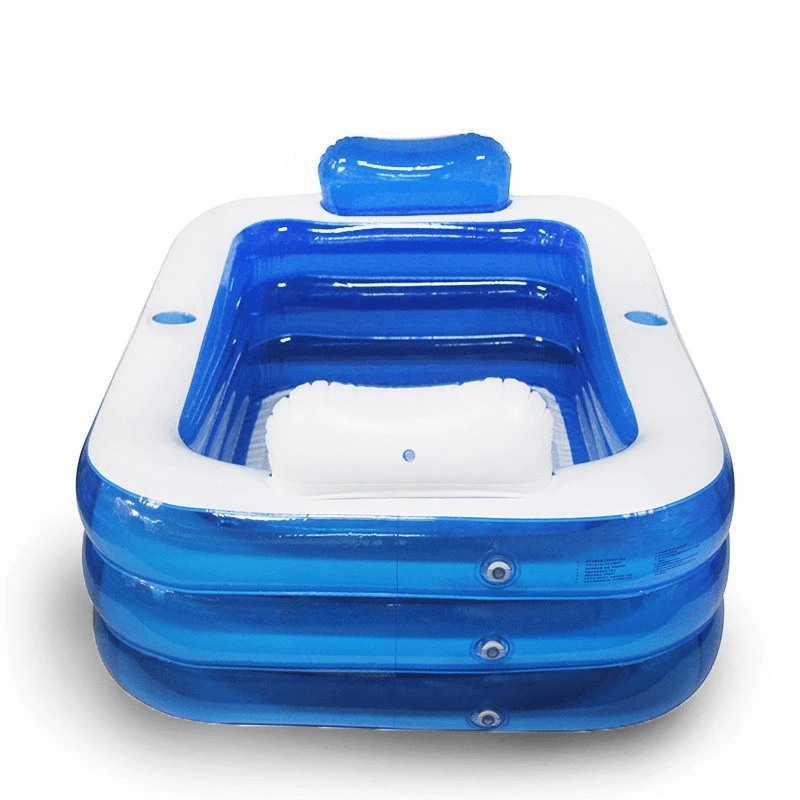 Three-layer PVC thickened outdoor indoor inflatable swimming pool