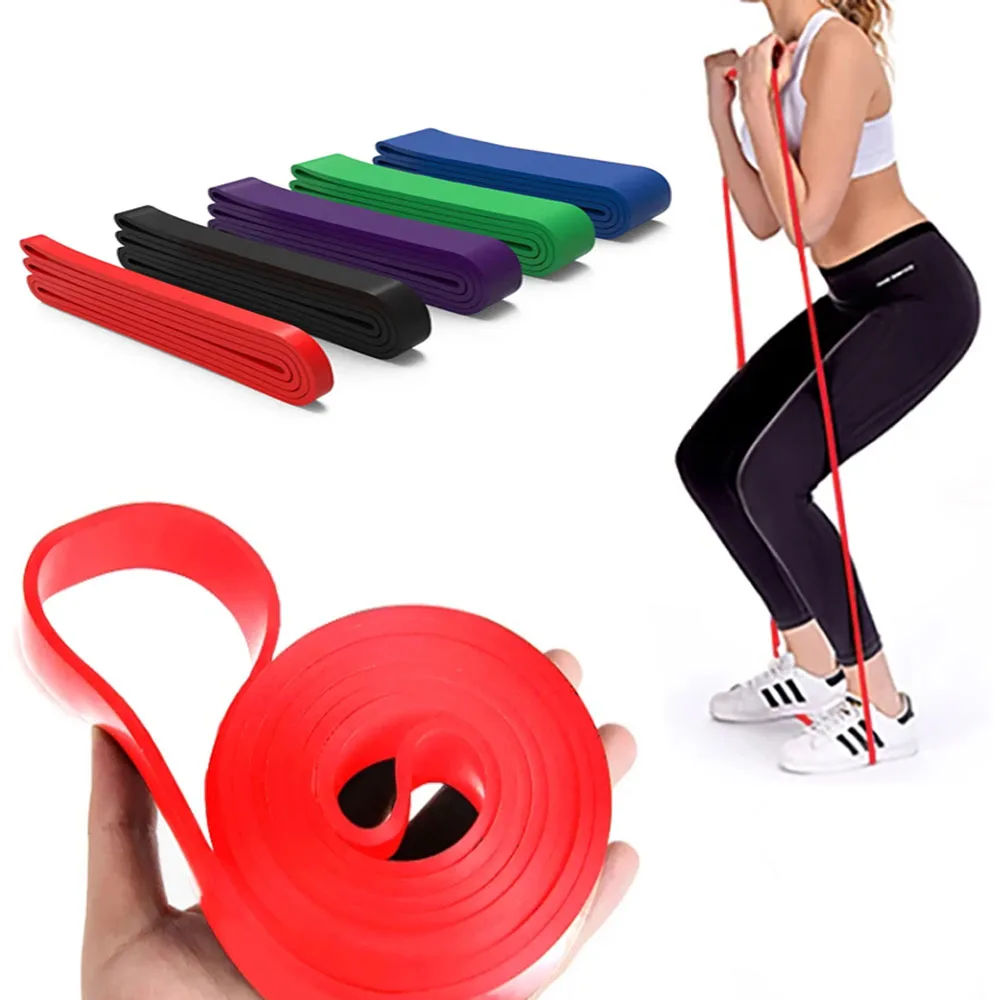 Tough Resistance Band Elastic Exercise Strength Pull-Ups Auxiliary Band Yoga Fitness Equipment