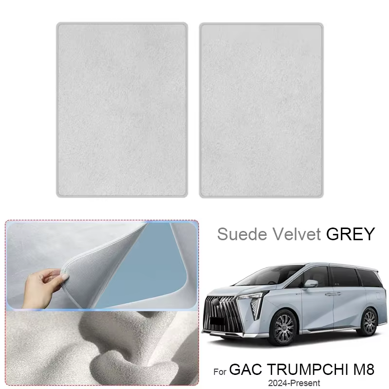 

For GAC TRUMPCHI M8 2024-PresentCar Suede Fabric Anti-uv Electrostatic Adsorption Sunroof Sunshade Auto Heat Insulation Skylight