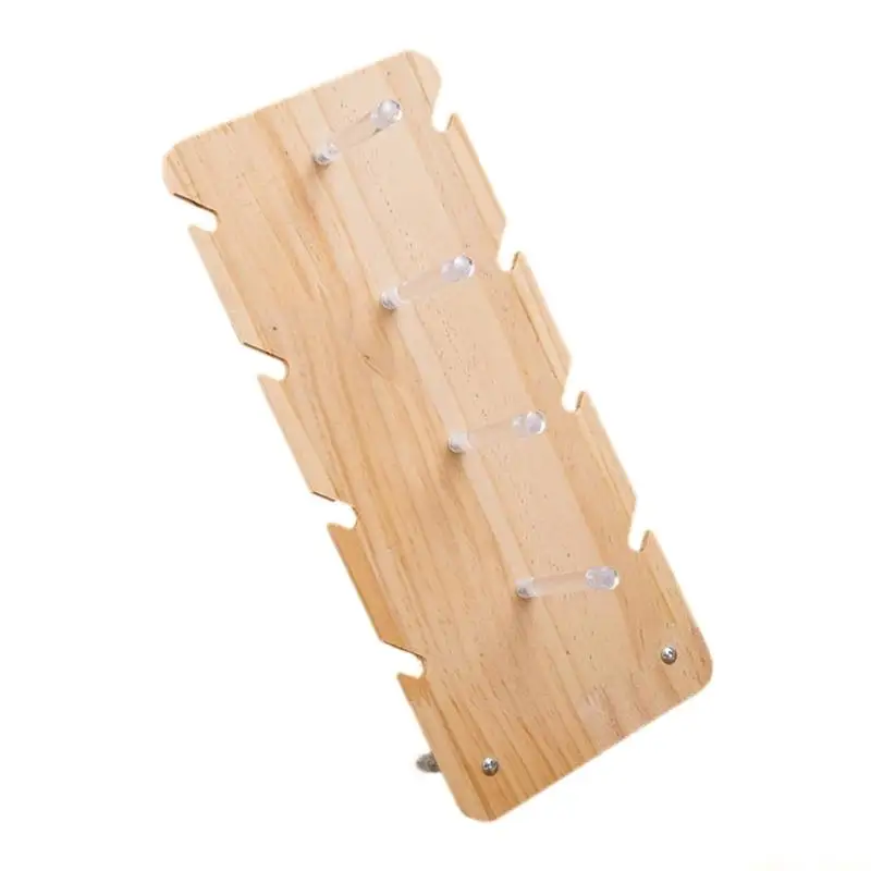 

31BF Stylish Wooden Display Stand Rack For Sunglasses And Accessories Functional Use