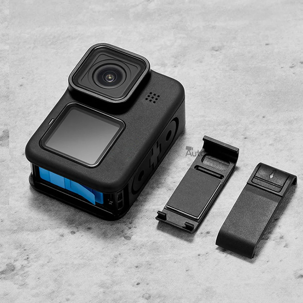 for GoPro Hero 13 12 Black Flip Battery Side Cover Removable Battery Door Lid Replacement Charging Case Port Go Pro Accessorie