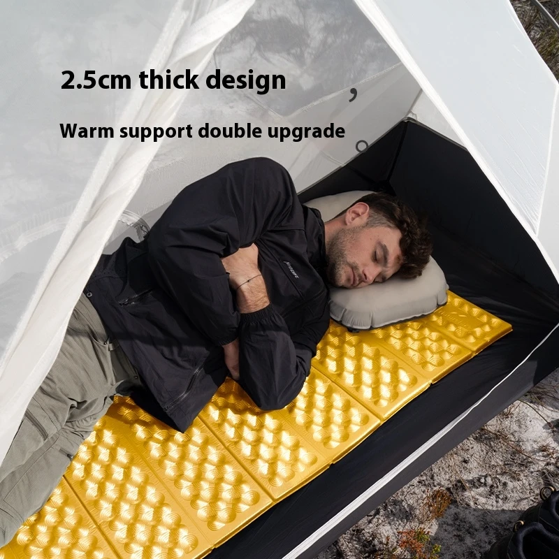 

Naturehike Troues Outdoor Egg Nest Mat IXPE Folding Sleeping Cushion R3.0 480g Ultralight Portable Camping Mat Hiking Mattress
