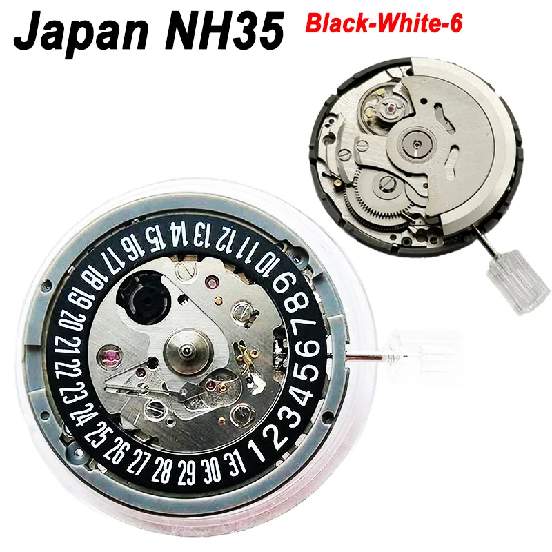 japon-nh35-mouvement-mecanique-automatique-modifie-6-heures-24-bijoux-haute-precision-mod-montre-remplacement-calendrier-noir