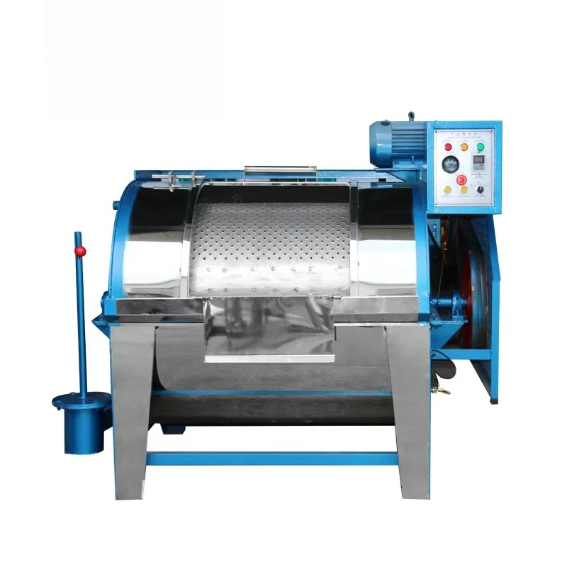 Full Stainless Steel Laundry Equipment Horizontal Washing Machine for Factory