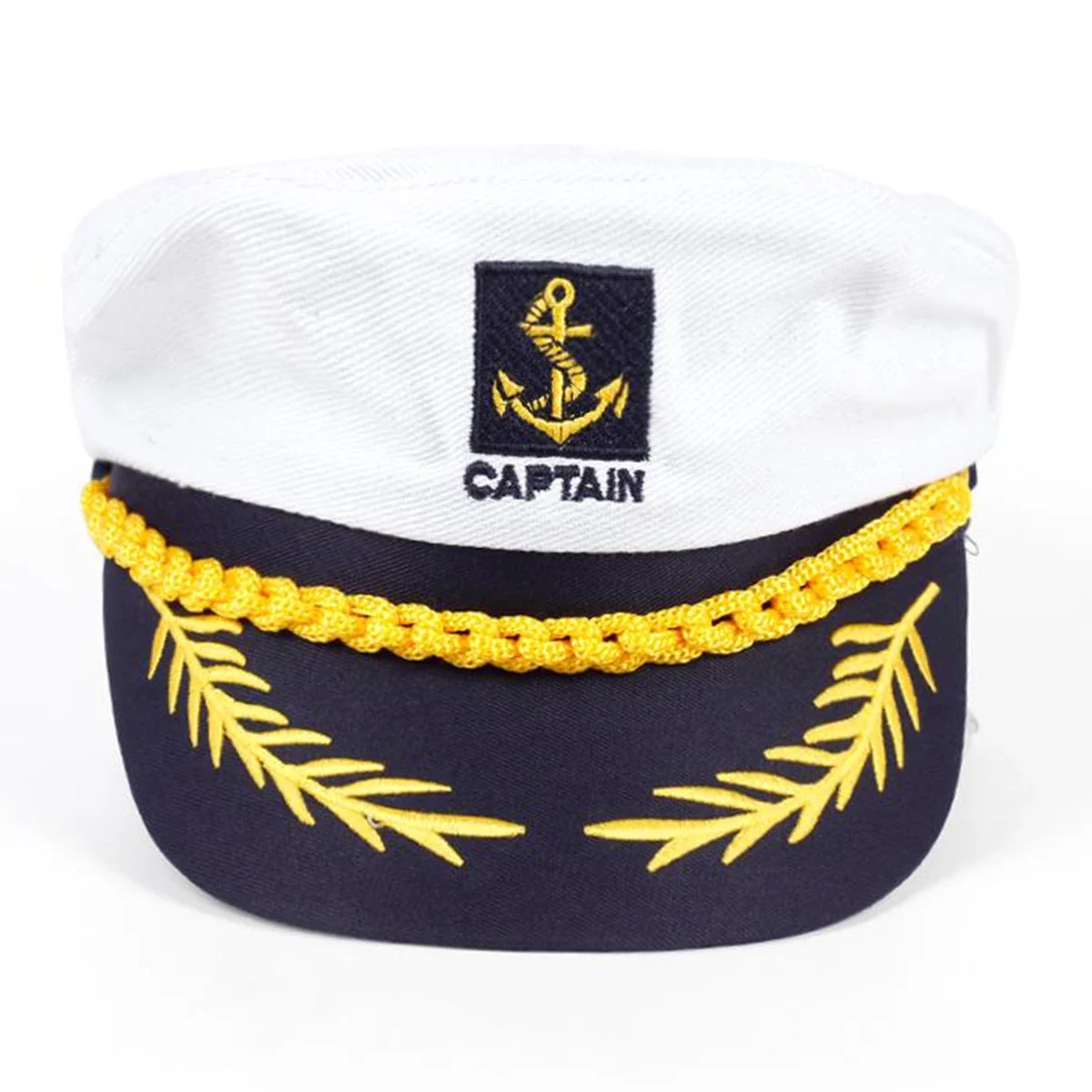 Unisex Pirate Hook Embroidery Navy Hat Spring Autumn Sailor Hats Ladies Beret Caps Men Flat Top Captain Military Caps