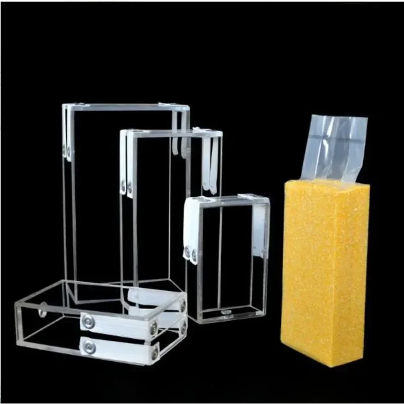 Square Vacuum Rice Brick Bags Mold Rice Packaging Compression Shaping Box Thickened Transparent Acrylic Cereal Crop Bag Shaping