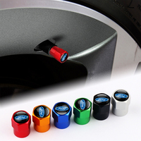 4Pcs Car Accessories Car Tire Valve Cover Wheel Protection Dust Caps For Ford Fiesta Focus 2 Mk3 Mondeo Mk4 Mustang Ranger Kuga