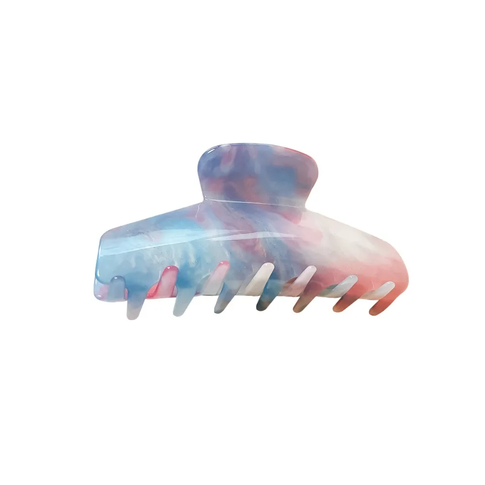 جديد الأشعة فوق البنفسجية اللون تغيير مقاطع مخلب الشعر تغير لون كبير في ضوء الشمس أغطية الرأس مقاطع القرش الملونة الهدايا #4