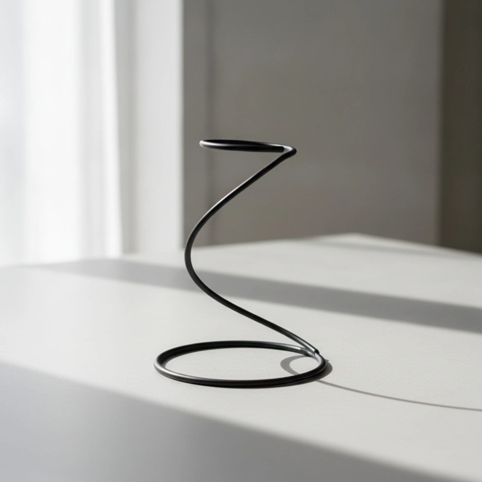 Coffee Dripper Stand Minimalist Dripper Stand with Circular Base Pour-over Coffee Station Modern Stable for Baristas, Kitchen