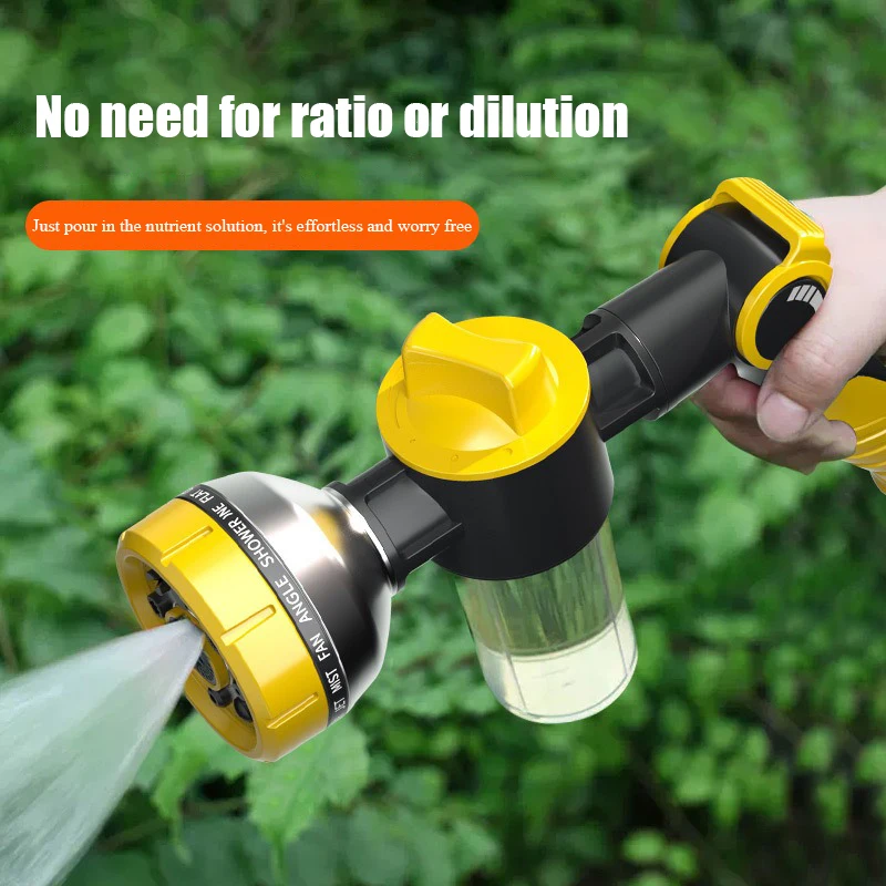 High Pressure Water Gun 10M Hose Sprayer Foam Sprinkler Garden Watering Equipment Washing Machine Car Washer Spray Nozzle