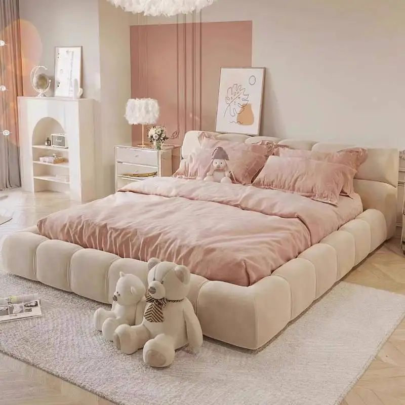 

Wooden Elegant Double Bed Australia Luxury White Frame Metal Double Bed Adults Style Modern Cama Matrimonial Furniture For Home