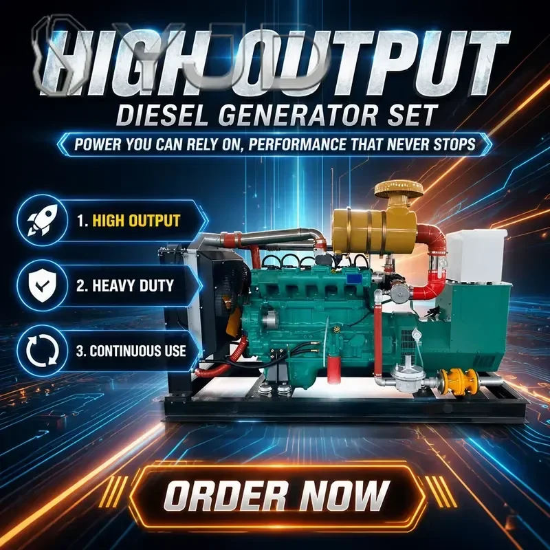 EPA CE Weichai High Efficiency Silent Natural Biogas Turbine 120kW 150kVA LPG Generator with Engine DC Single