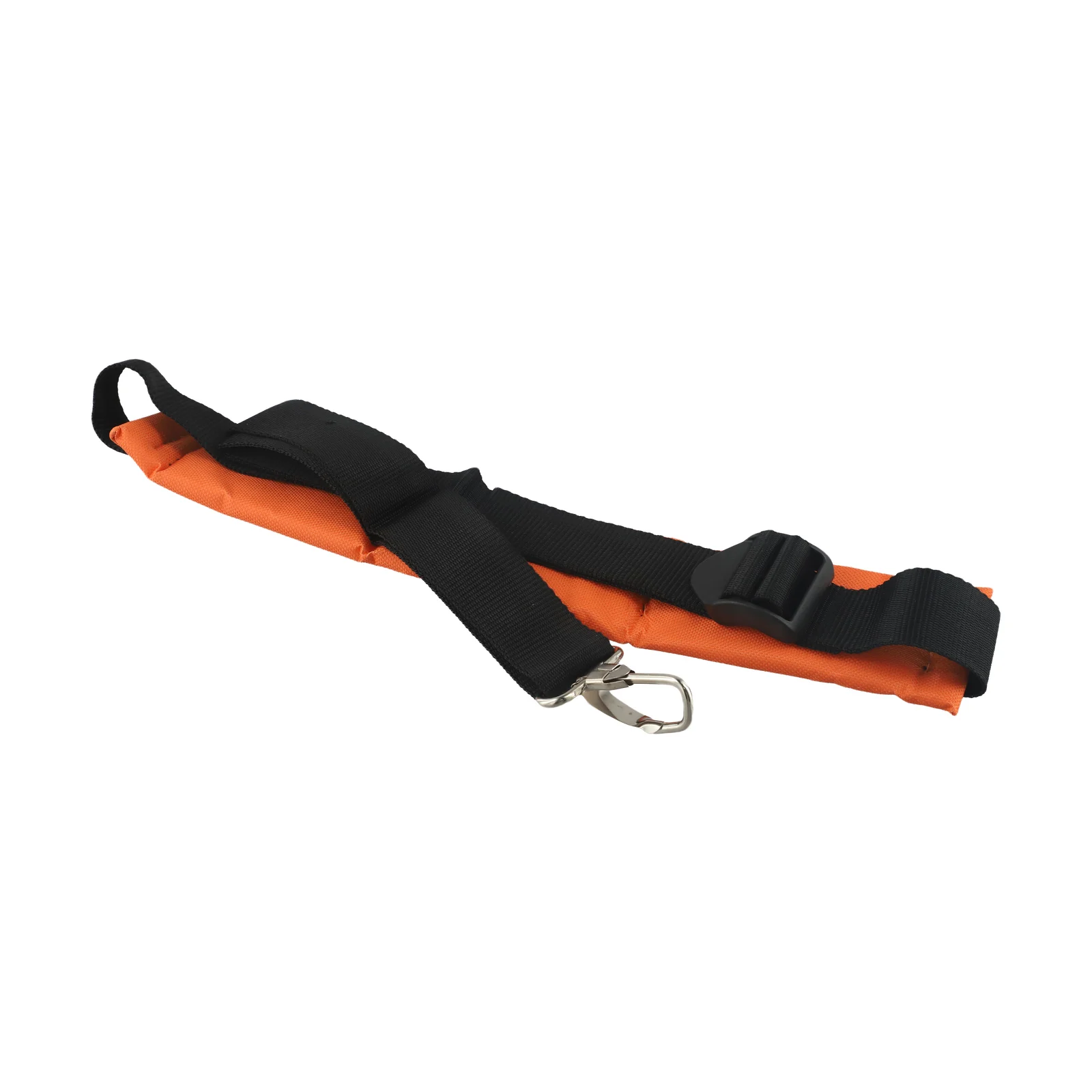 Lawn Mower Parts Shoulder Strap Comfortable 1pcs Adjustable Length Black & Orange Nylon Reduce Fatigue Soreness