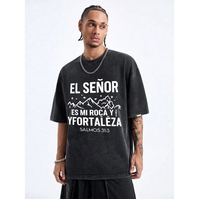 Men's Washed T-Shir… - image