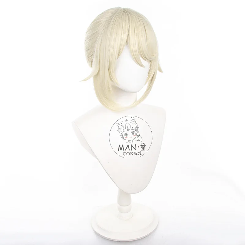 Identity V Painter Golden Ratio cosplay wig main tied ponytail prisoner Halloween gift