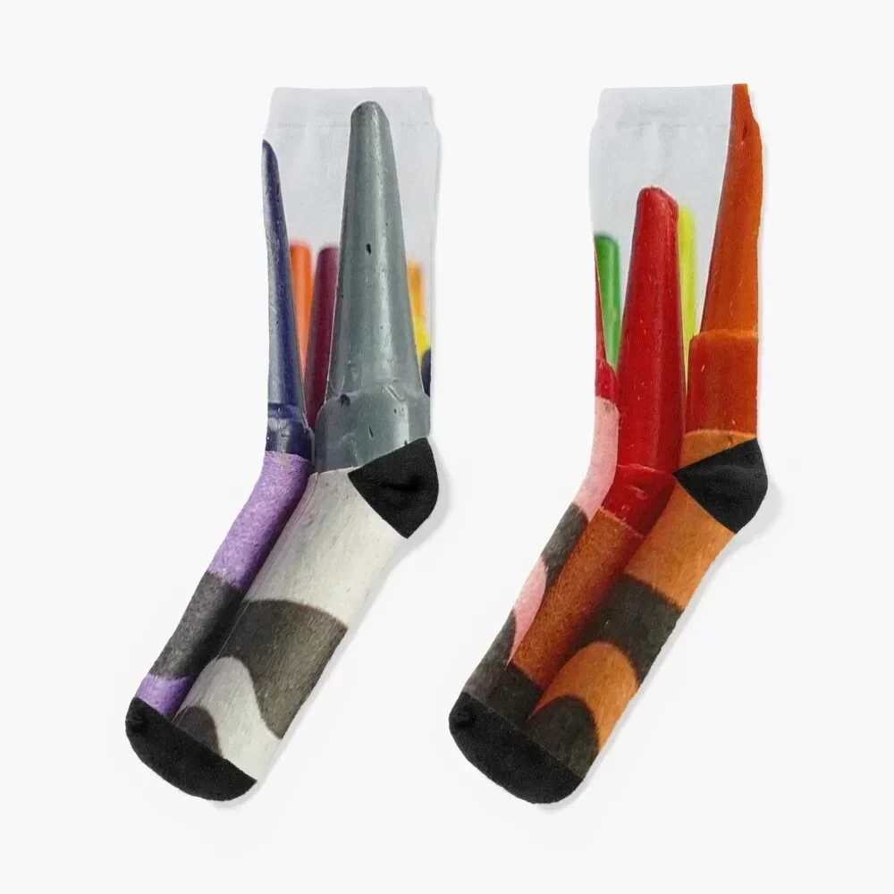 Crayons Socks fashionable gym crazy Women's Socks Men's