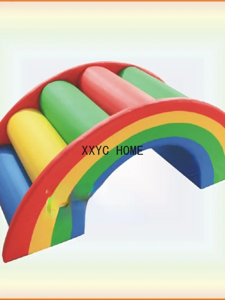 TAO Tao Arch Bridge New Rainbow Bridge Parent-Child Series Soft Rainbow Bridge A Facility For Children To Bore Climbing Combinat
