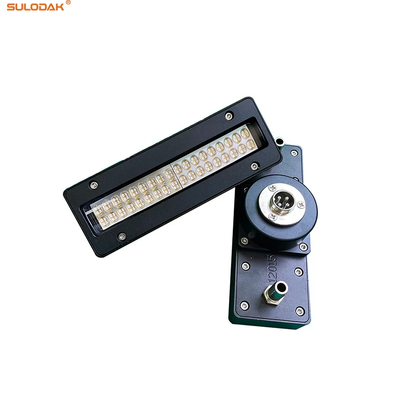 360W 12015 LED UV Curing Lamp For Konica 512 1024 Ricoh G5 G6 UV Inkjet Code Screen Printing Label Roll To Roll UV Ink Dry